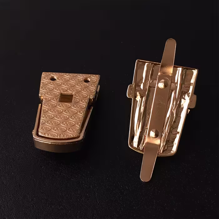 قفل فشاری کیف مدل Lock-Gld-P01