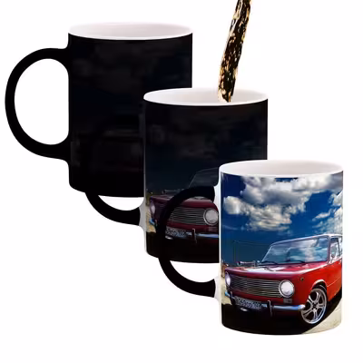 ماگ حرارتی طرح ماشین کلاسیک مدل mgh10890