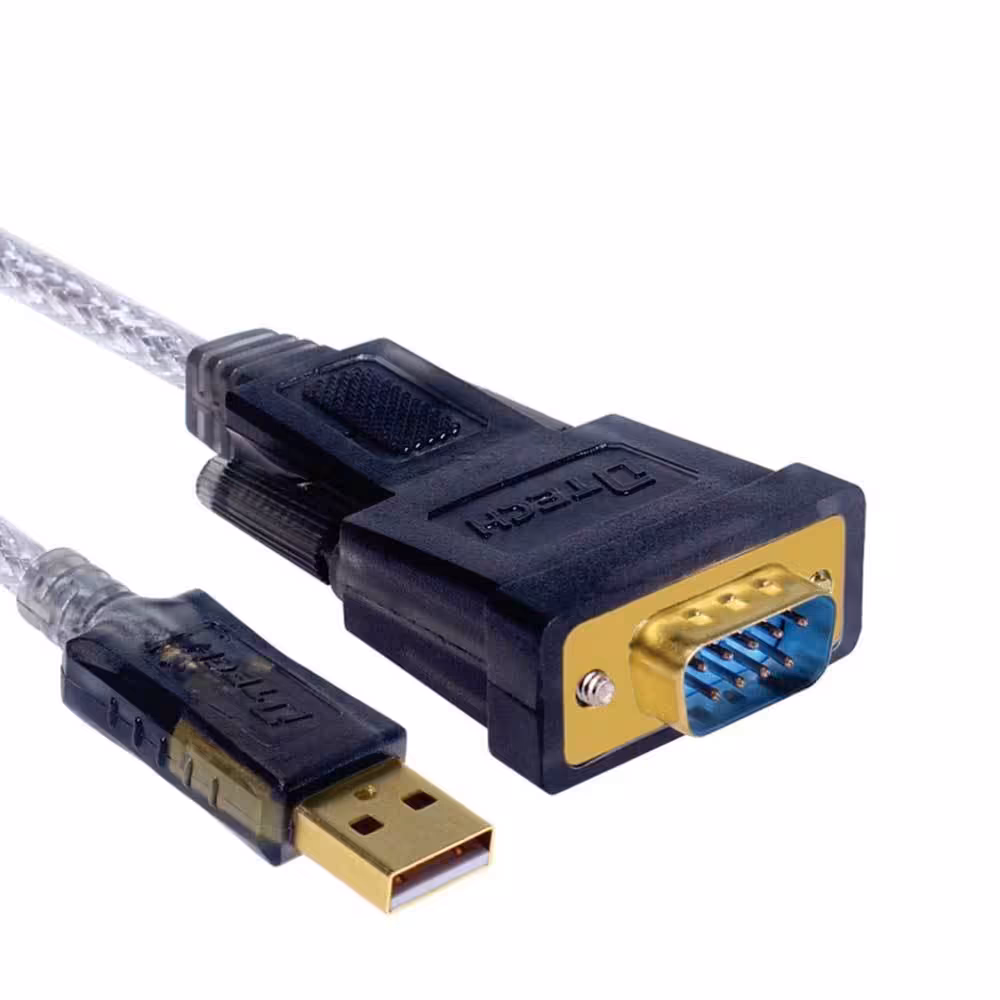 کابل تبدیل USB به RS232 دیتک مدل DT-5002A طول 1.8 متر