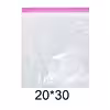  کیسه زیپ دار مدل دو زیپ کد 20x30 بسته 200 عددی