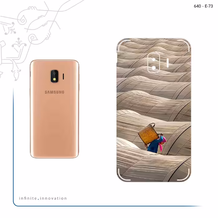 برچسب پوششی ماهوت مدل Strawberry Greenhouses مناسب برای گوشی موبایل سامسونگ Galaxy J2 Core