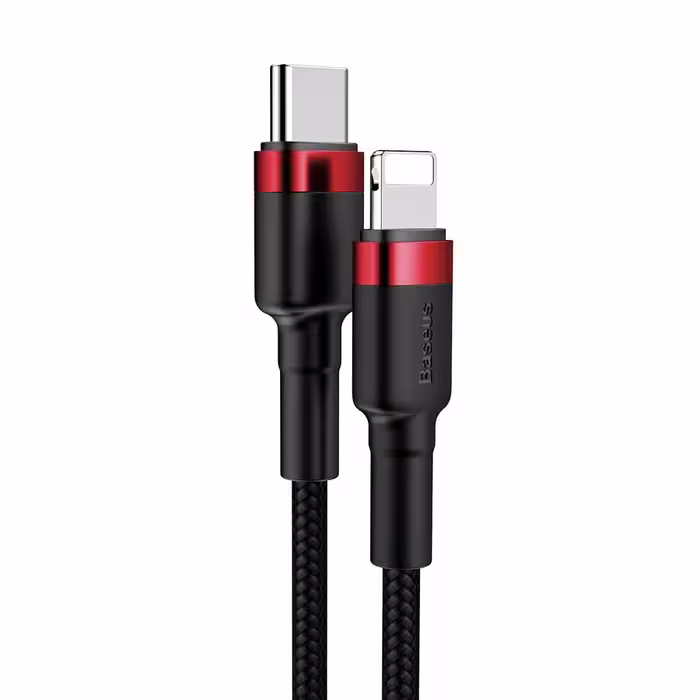 کابل USB-C به لایتنینگ باسئوس مدل CATLKLF-91 طول 1 متر
