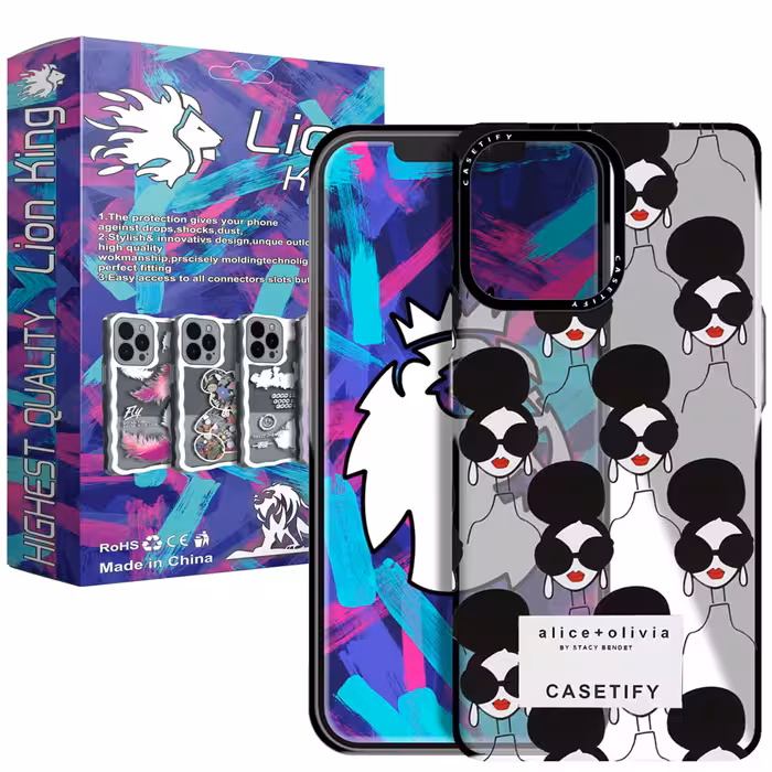 کاور لاین کینگ مدل casetiroz مناسب برای گوشی موبایل اپل IPhone 14 pro Max