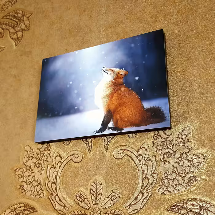 تابلو شاسی مدل روباه و برف