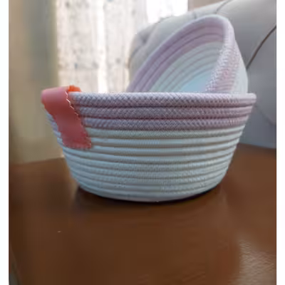 سبد قیطان دوزی مدل گرد کد 02 مجموعه 2 عددی