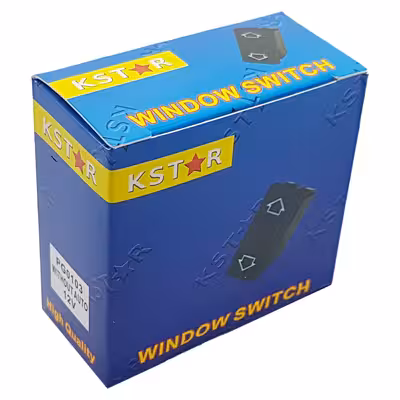 کلید شیشه بالابر خودرو کی استار مدل PG0102 مناسب برای پژو 405 بسته 2 عددی