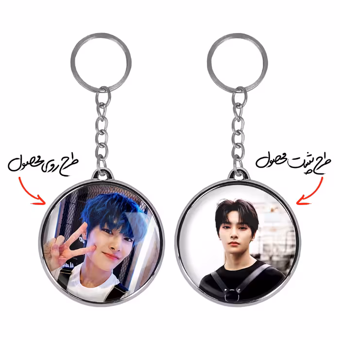 جاکلیدی خندالو طرح آی ان گروه استری کیدز Stary Kids مدل دوطرفه کد 1689416891