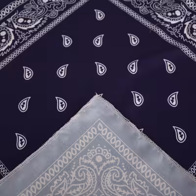 دستمال سر و گردن مدل باندانا کد 100