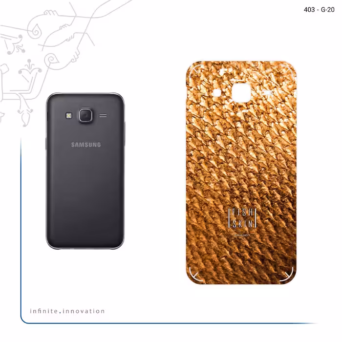 برچسب پوششی ماهوت مدل Fish Skin مناسب برای گوشی موبایل سامسونگ Galaxy J5
