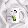 ماگ حس آمیزی طرح آدم حسابی مدل آرمناک 