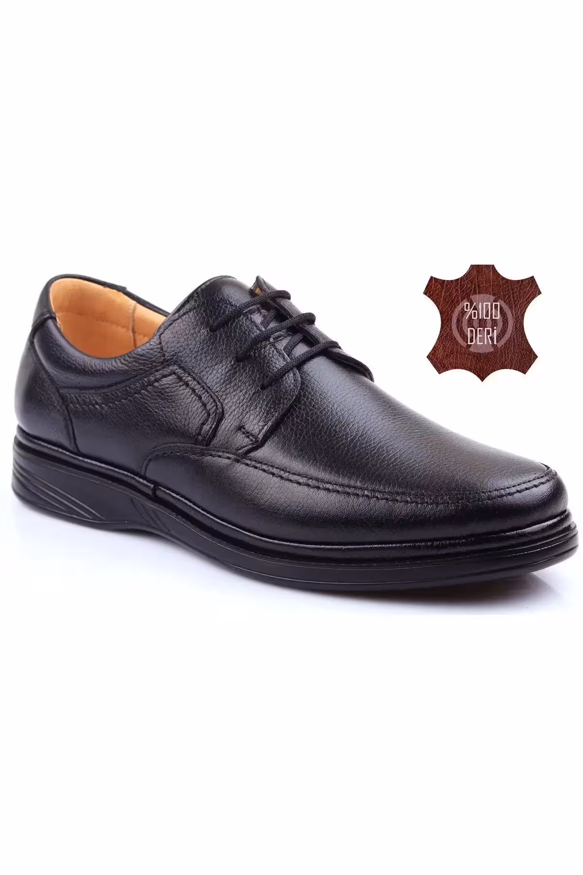 کفش های مردانه گاه به گاه 701-10 – 664 چرم طبیعی اولترا ارتوپدی سایز بزرگ 701-10