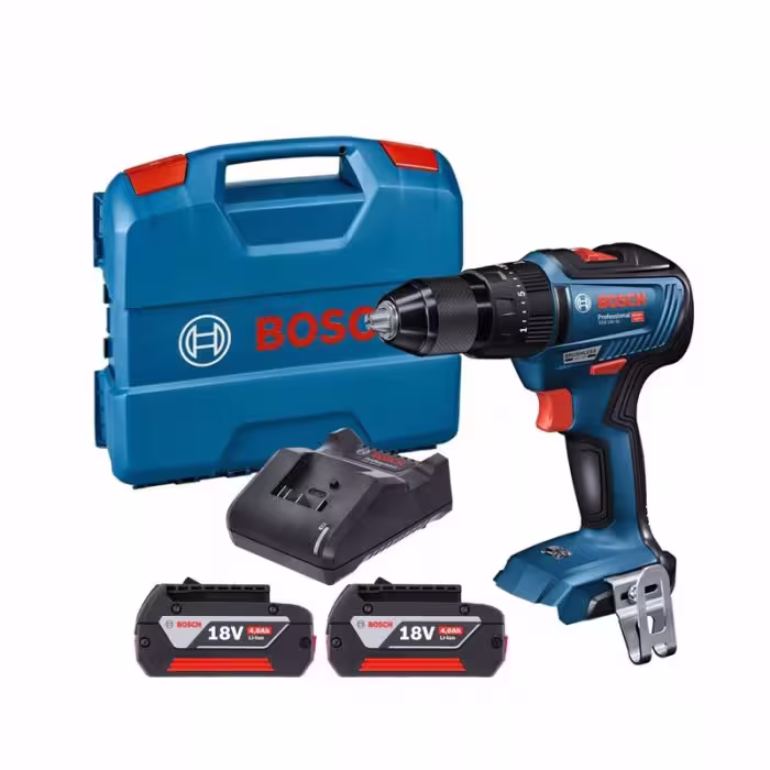 دریل پیچ گوشتی ضربه ای شارژی بوش مدل GSB 18V-50 5Ah