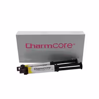 کامپوزیت دندانپزشکی CharmCore، برند دنتکیست DentKist، برای ترمیم و بازسازی دندان.