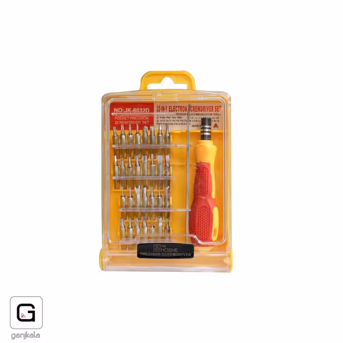 ست پیچ گوشتی 32 پارچه ای جعبه ای HOSHE