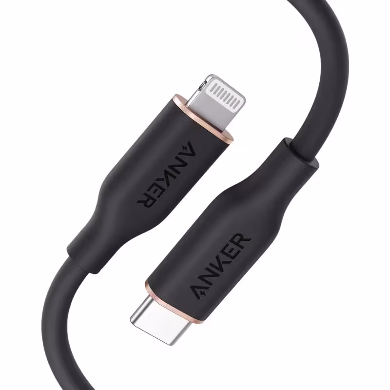 کابل تبدیل USB-C به لایتنینگ انکر مدل 641 طول 1.8 متر