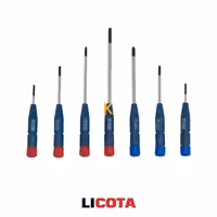 مجموعه 7 عددی پیچ گوشتی ساعتی مدل TPD-30025-LT لیکوتا