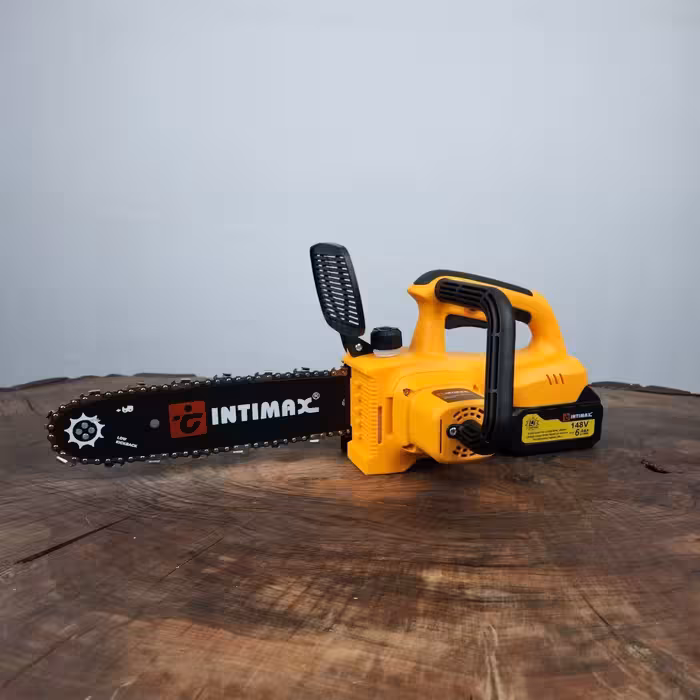 اره زنجیری شارژی 30 سانت صنعتی براشلس اینتیمکث INTIMAX اینتیمکس