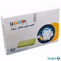 تقویم دارویی هفتگی روزانه فتکو