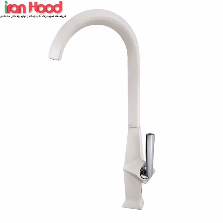 شیر ظرفشویی درخشان مدل برک سفید