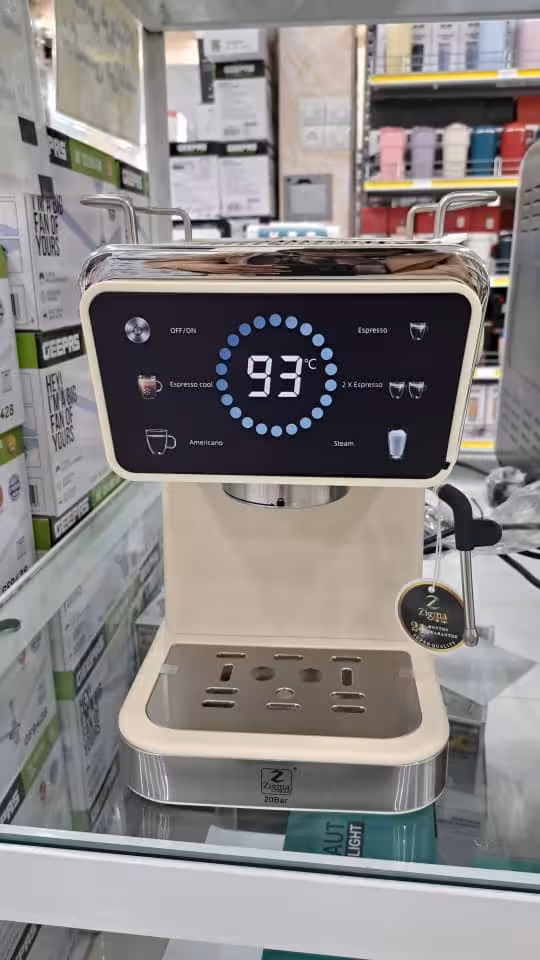 اسپرسوساز 5 کاره زیگما مدل l 20b رنگ کرم