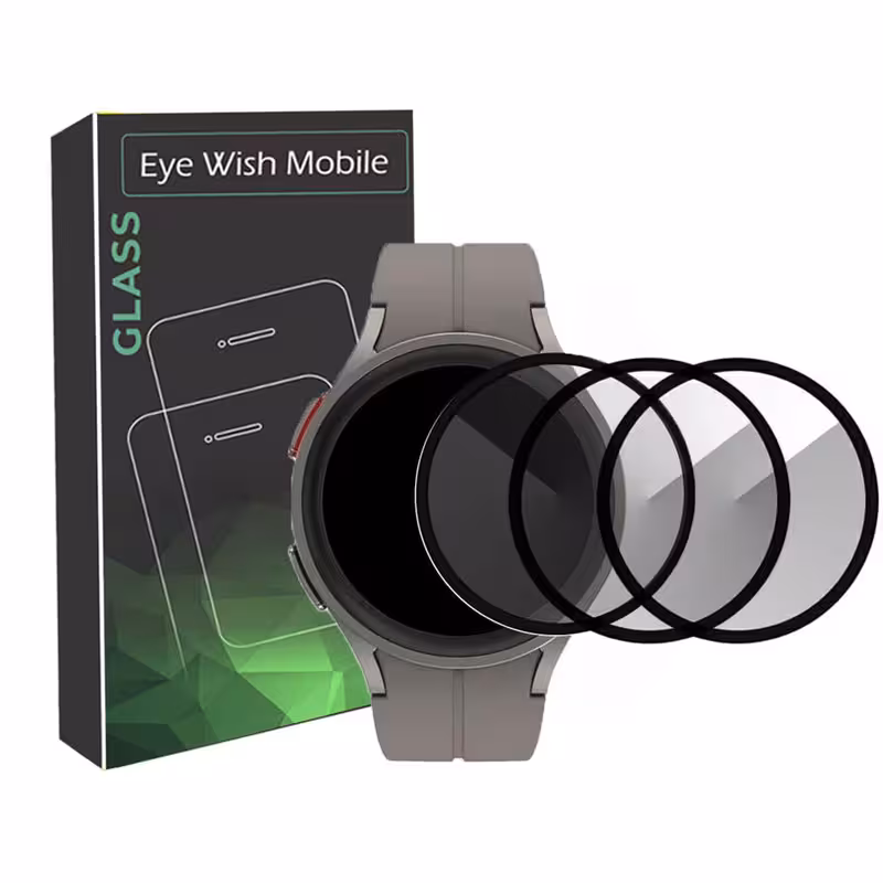 محافظ صفحه نمایش نانو آی ویش مدل PMMA مناسب برای ساعت هوشمند سامسونگ Galaxy watch 6 40 mm بسته سه عددی