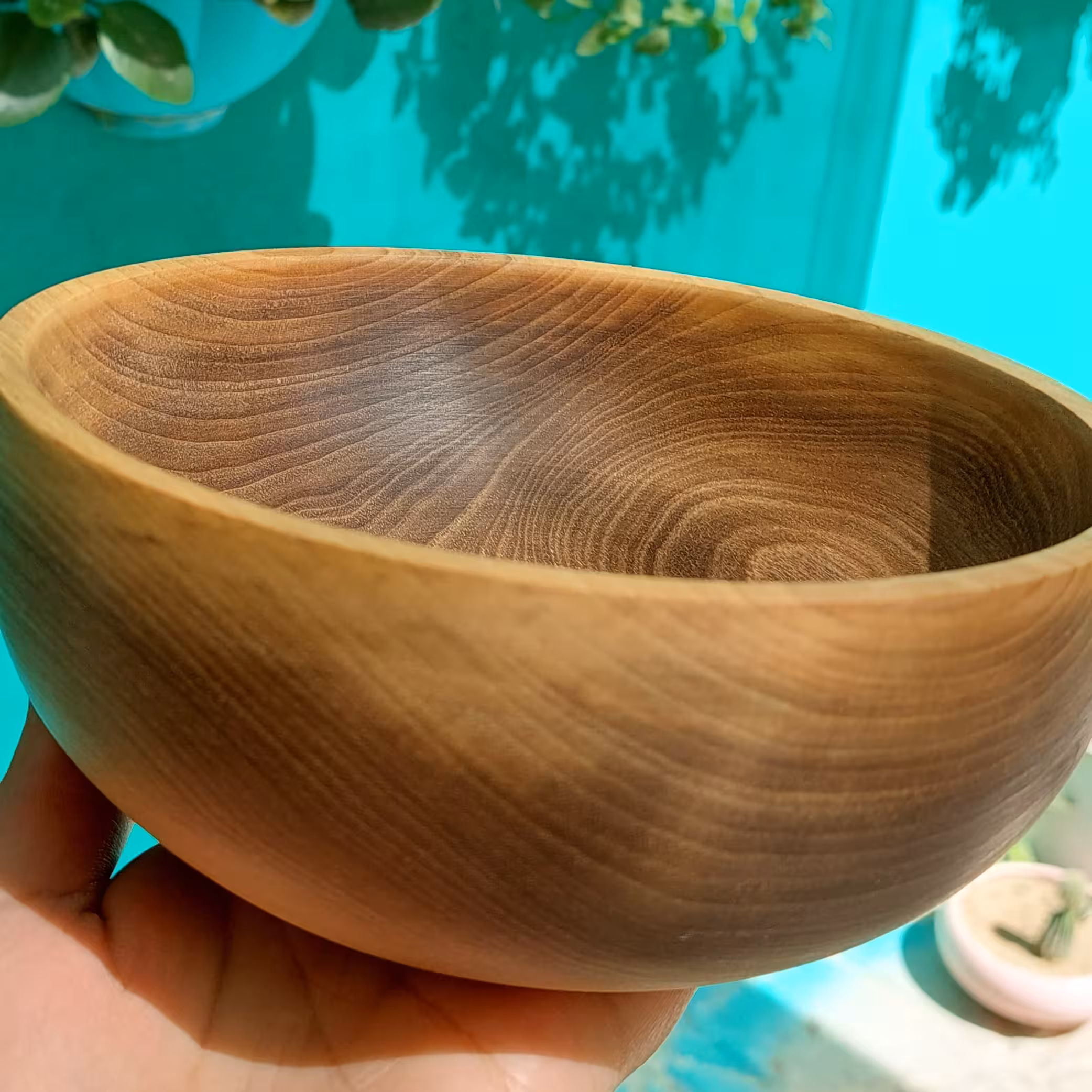 کاسه چوبی