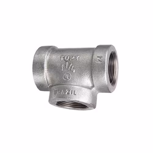 سه راهی مساوی گالوانیزه توپی برزیل سایز 1 1.4 اینچ