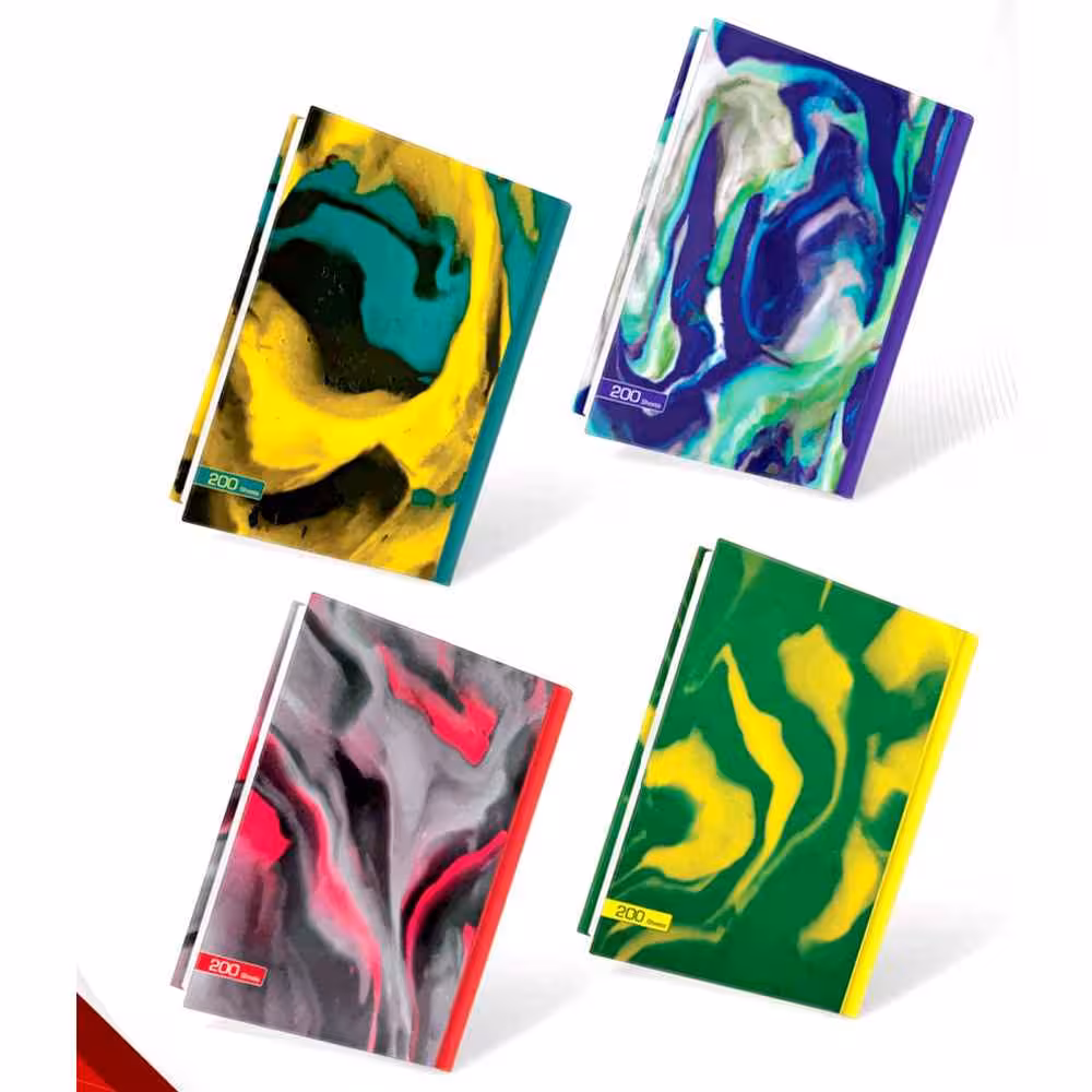 دفتر200برگ ته دوخت جلدسازی سلفونی کلاسیک عرش کد12B