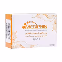 پن درماتولوژیک حاوی تری کلوکربان پوست چرب مدیپن 100 گرم Medipain