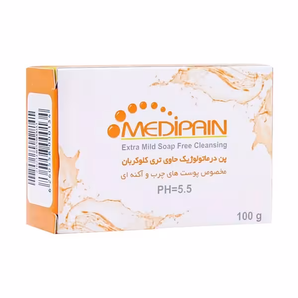 پن درماتولوژیک حاوی تری کلوکربان پوست چرب مدیپن 100 گرم Medipain