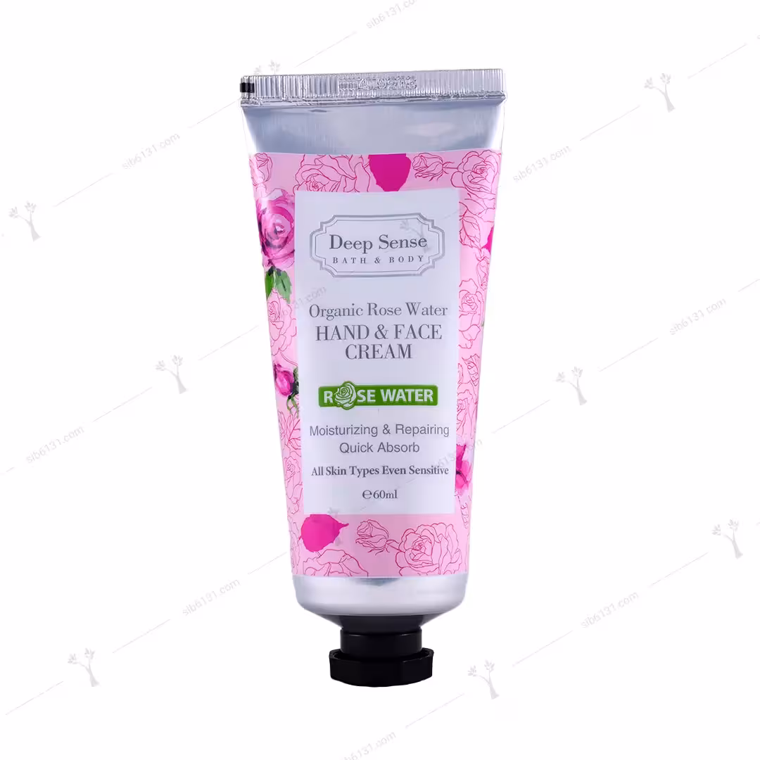 کرم دست و صورت دیپ سنس حاوی گلاب و عصاره رز فرانسوی 60 میلی لیتری