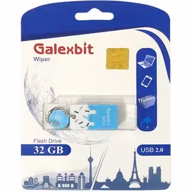 فلش مموری گلکسبیت مدل wiper ظرفیت 32 گیگابایت