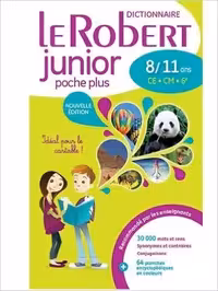 کتاب زبان فرانسه دیکشنیر ل روبرت جونیور Dictionnaire Le Robert Junior Poche Plus