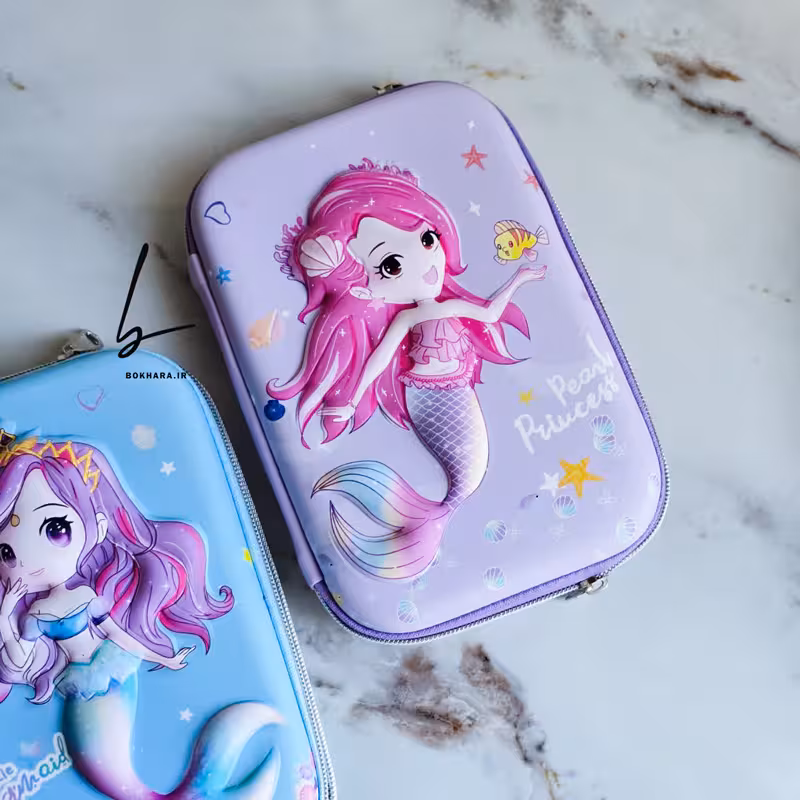 جامدادی تبلتی طرح دخترونه مدل پری دریایی