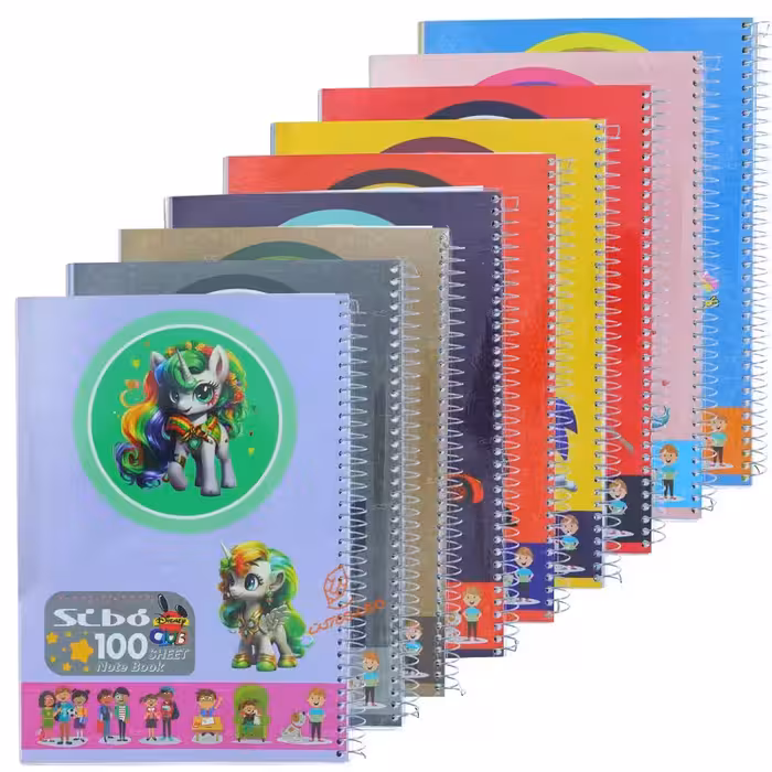 قیمت و خرید دفتر 100 برگ طرح دیزنی A38 سیبو SIBO