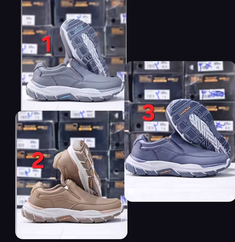 کتونی اسکیچرز رویه چرم ضد آب. . Skechers max cushioning terminus sneaker vietnam