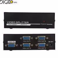 اسپلیتر 1 به 4 VGA با فرکانس 200 هرتز