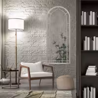 آینه الف مدل قدی طرح قاصدک