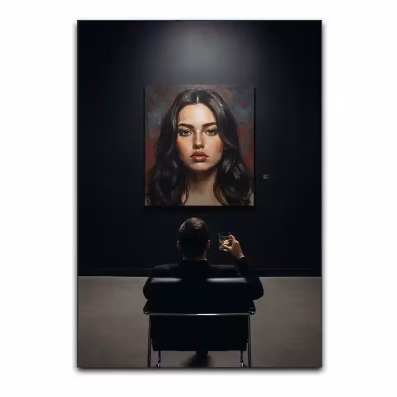 تابلو کلاسیک پرتره زن