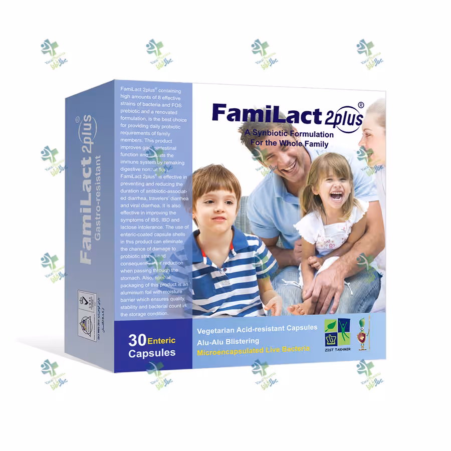 کپسول فمی لاکت توپلاس زیست تخمیر 30 عدد