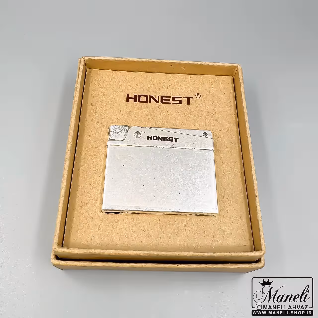 فندک لاکچری هانست اصل,گازی نقره ای|140404112