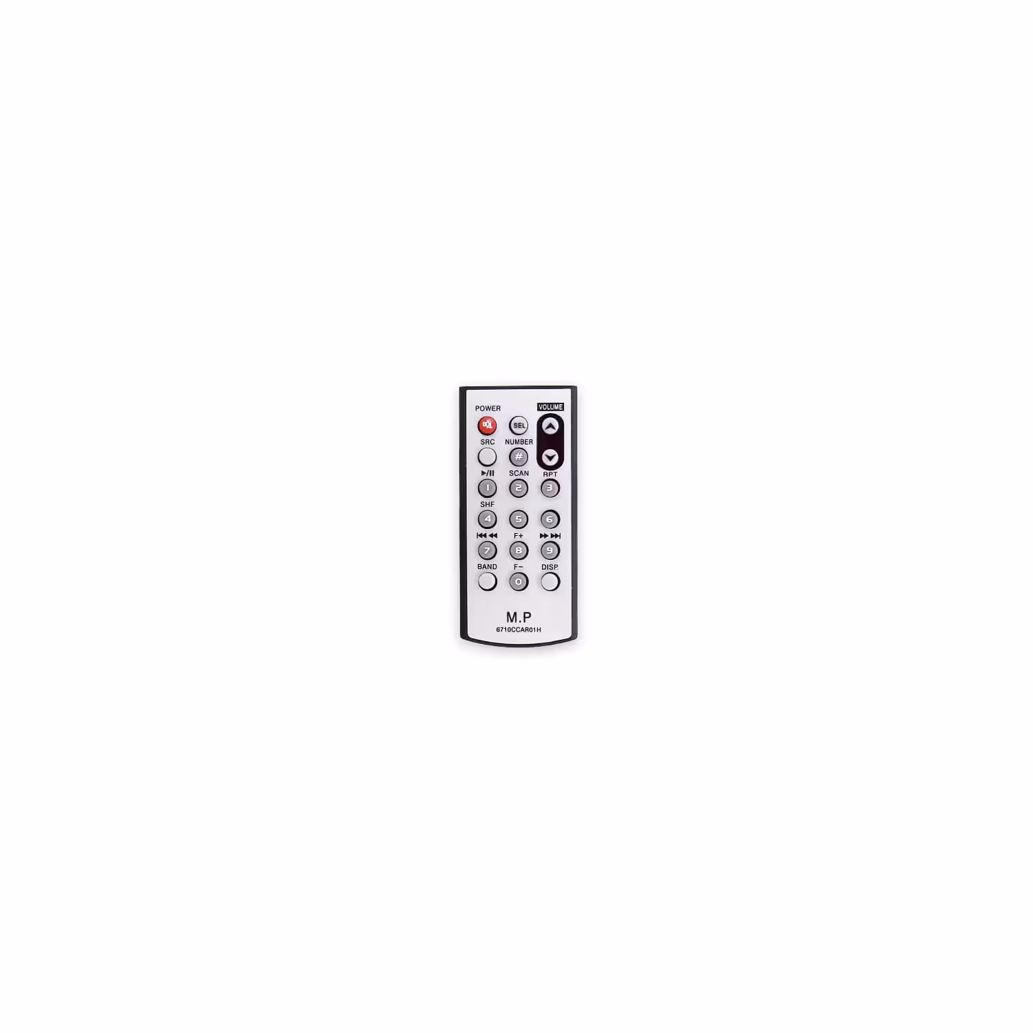 کنترل پخش ماشین ال جی مدل MP6710CCAR01H