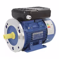 الکتروموتور 1400 دور سه فاز 1 اسب بخار (0.75 کیلووات)، فلنج دار 4 پل چینی مدل GL-802-4