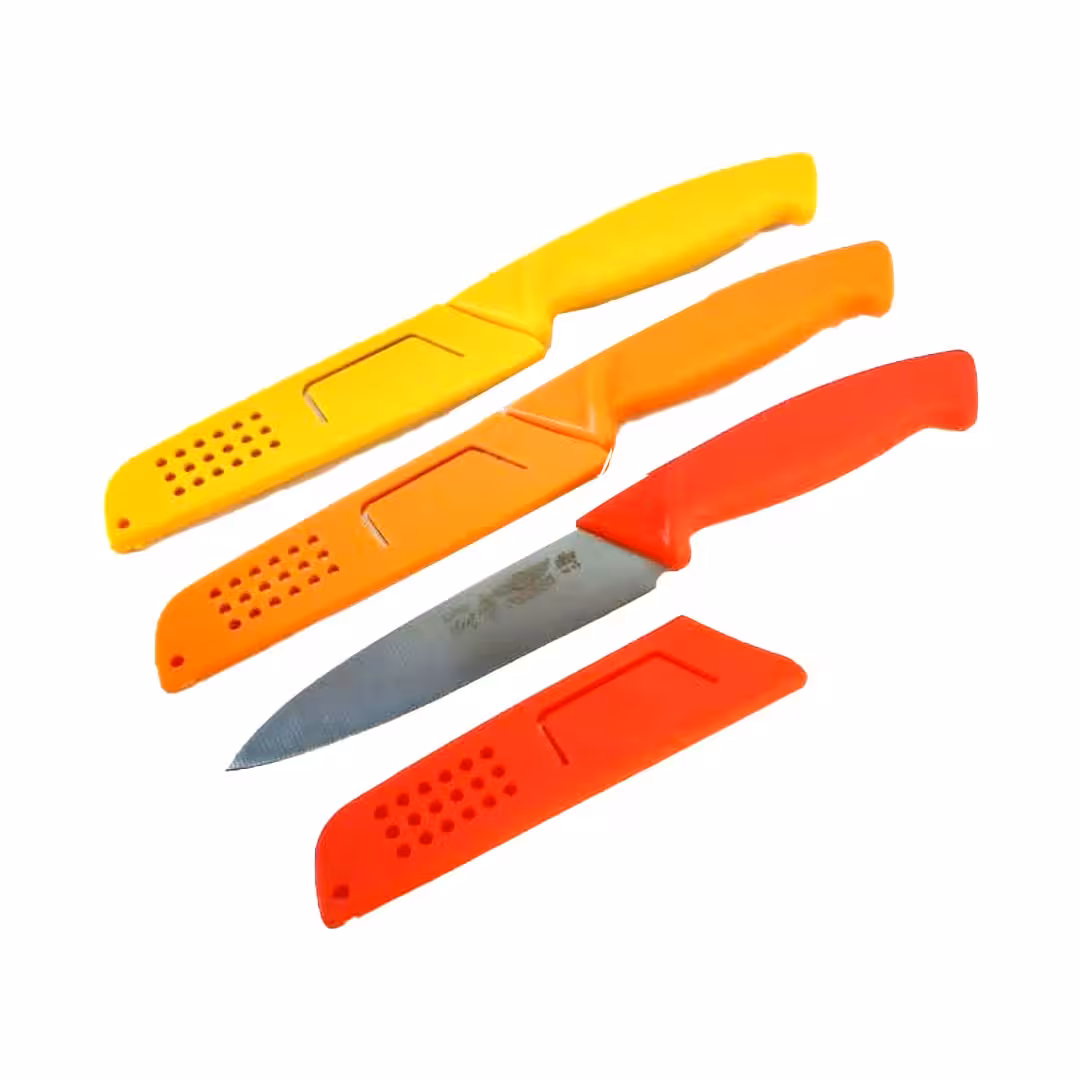 کارد آشپزخانه حیدری تیغه 11غلاف دار