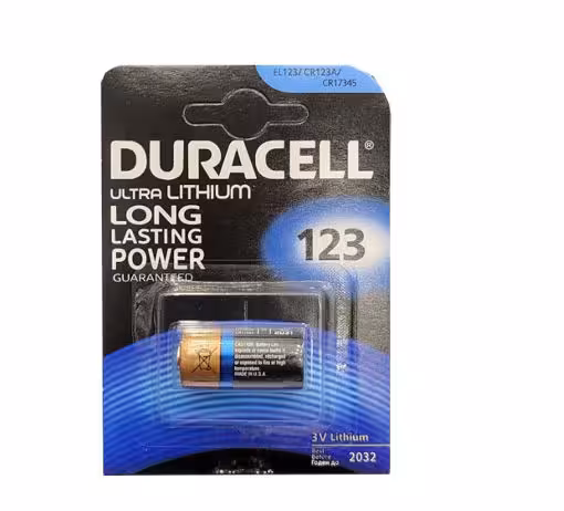 باتری لیتیومی CR123 دوراسل مدل High Power