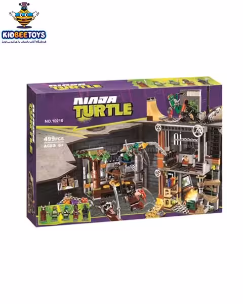 لگو ساختمان لاک پشت نینجا