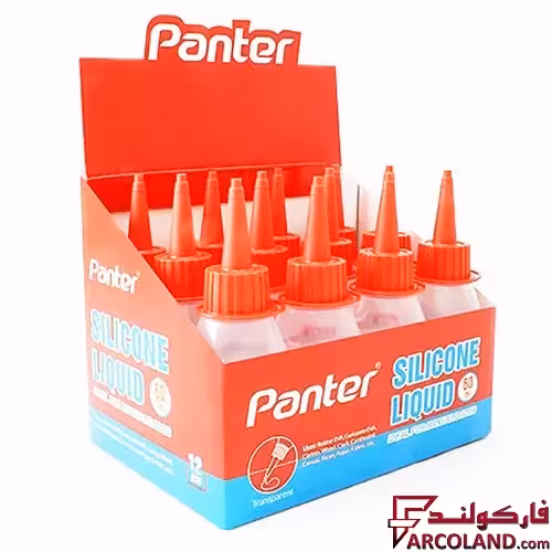 چسب مایع سیلیکونی پنتر 60 گرمی کد GL423 بسته 12 عددی