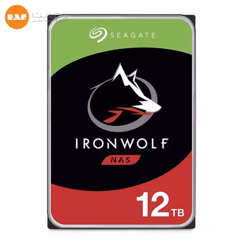 قیمت خرید آنلاین فوری هارددیسک اینترنال 12 ترابایت IronWolf سیگیت مدل ST12000VN0008