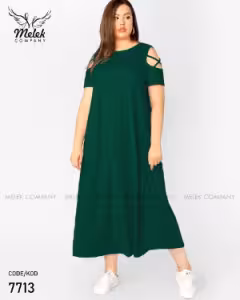 پیراهن ماکسی سایز بزرگ تا سایز 60 شیک جدید