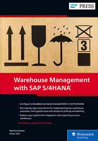 خرید و دانلود نسخه کامل کتاب Warehouse Management with SAP S/4HANA: Embedded and Decentralized EWM